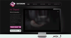 Desktop Screenshot of entendreproductions.com